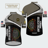 Men’s Personalized U.S. Army Seal Regular Fit Cycling Jersey & Kit