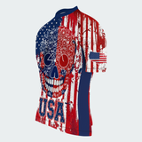Men’s USA Bike Skull Identity Regular Fit Cycling Kit
