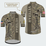 Men’s Personalized Veteran Battlefield Cross Cycling Jersey