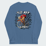 Men's Old Man On Bike Cycling Tops