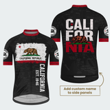 Men’s Personalized California Republic Heritage Cycling Jersey & Kit