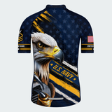 Men’s Personalized U.S. Navy Eagle Cycling Jersey