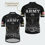 Men’s Personalized U.S. Army Veteran Eagle Seal Legacy Cycling Jersey & Kit