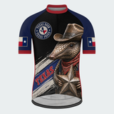 Men’s Personalized Texas Cowboy Armadillo Regular Fit Cycling Jersey & Kit