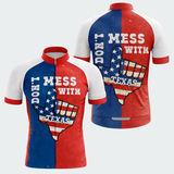 Men’s Don’t Mess with Texas Regular Fit Cycling Jersey