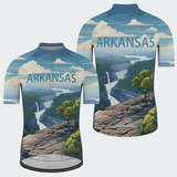 Men's Arkansas State Retro Regular Fit Cycling Kit