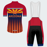 Men’s Arizona Sunburst Stripes Regular Fit Cycling Kit