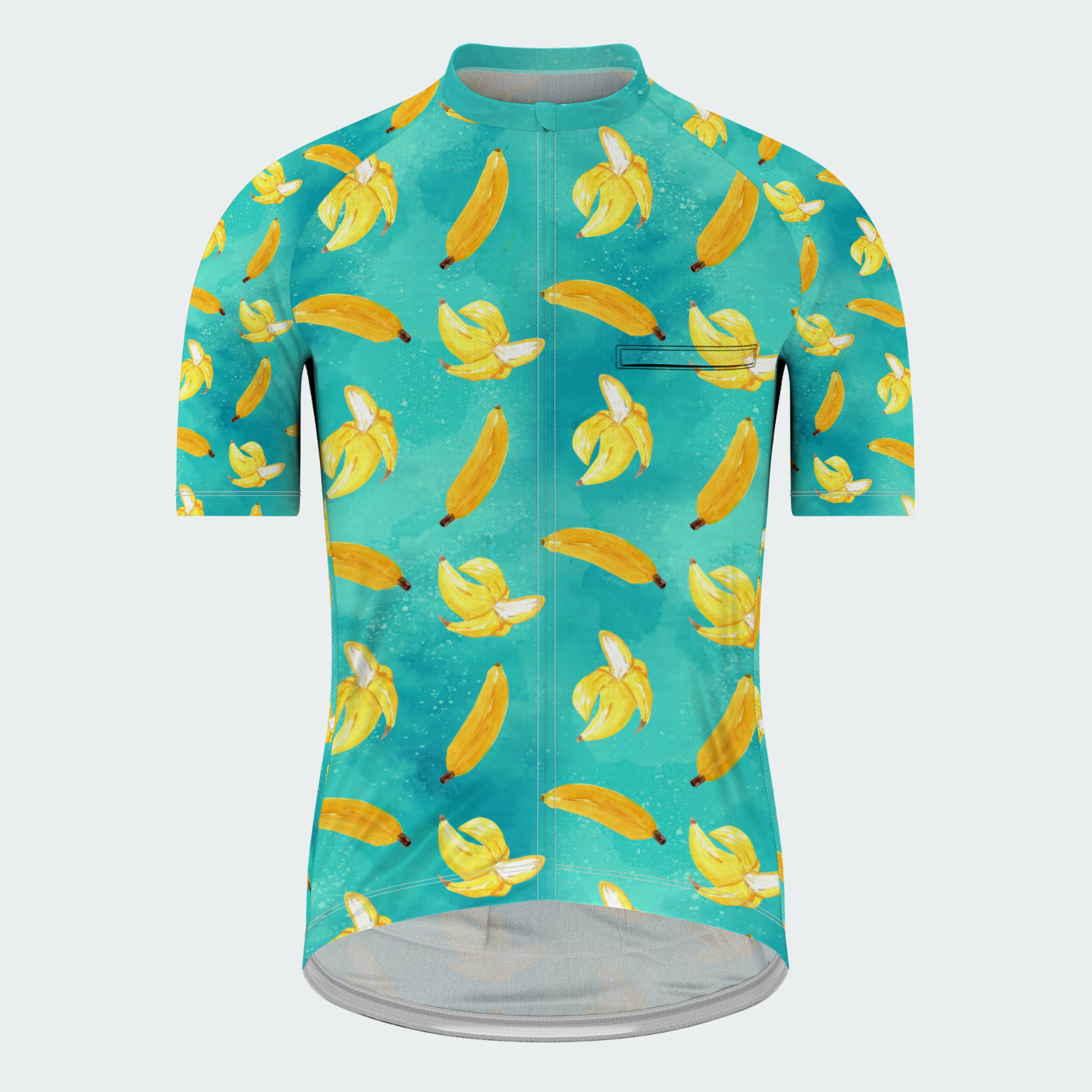 Men's Watercolor Banana Regular Fit Cycling Kit