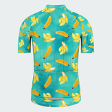 Men's Watercolor Banana Regular Fit Cycling Kit