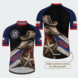 Men’s Personalized Texas Cowboy Armadillo Cycling Jersey & Kit
