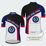 Men’s Personalized Lone Star State Seal Regular Fit Cycling Jersey & Kit