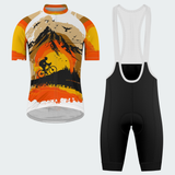 Men's Sunset Peak Regular Fit Cycling Kit