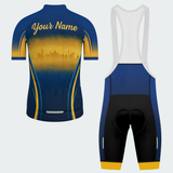 Men’s California Golden Skyline Silhouette Regular Fit Cycling Kit