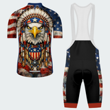 Men’s USA Tribal Eagle Spirit Regular Fit Cycling Kit