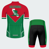Men’s California Bear Ride Regular Fit Cycling Kit