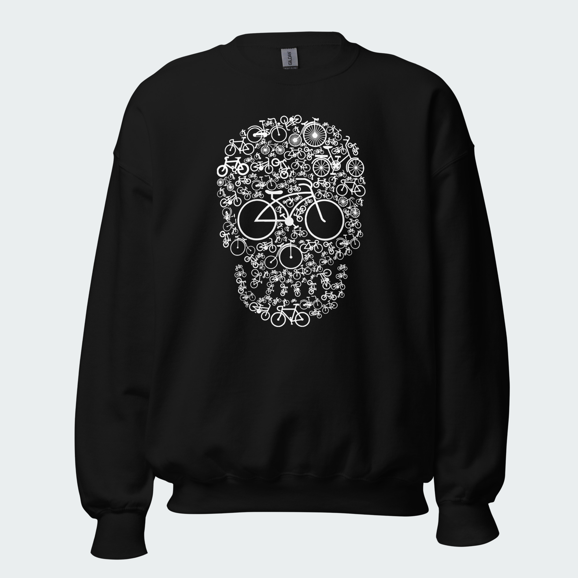 Men's Bicycle Skull Cycling Tops
