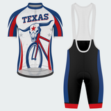 Men’s Texas Longhorn Rider Regular Fit Cycling Kit