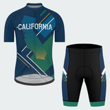 Men’s California Coastal Geometry Regular Fit Cycling Kit