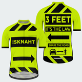 Men's 3 Feet Traffic Sign Regular Fit Cycling Kit