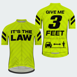 Men's 3 Feet It's The Law Regular Fit Cycling Kit