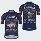 Men’s America 250th Birthday USA Map Cycling Jersey & Kit