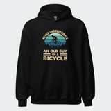 Men's Never Underestimate An Old Guy On A Bicycle Tops