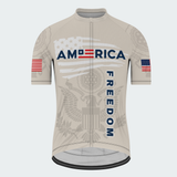 Men’s America Freedom Patriotic Cycling Jersey