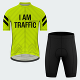 Men's I Am Traffic Traffic Sign Regular Fit Cycling Kit
