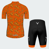 Men's Yako Rides aGain Pizza Regular Fit Cycling Kit