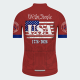 Men’s 1776–2026 We The People of The United States Cycling Jersey & Kit