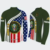 Men Personalized U.S. Army Stars & Seal Cycling Jersey & Kit — image 1