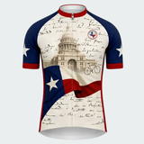 Men’s Texas Capitol Regular Fit Cycling Jersey