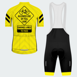 Men's I Am Traffic Traffic Sign Regular Fit Cycling Kit