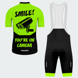Men's Smile You're On Camera Regular Fit Cycling Kit