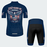 Men’s USA Patriotic Eagle Shield 250 Cycling Jersey & Kit