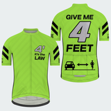 Men's 4' It's The Law Regular Fit Cycling Jersey