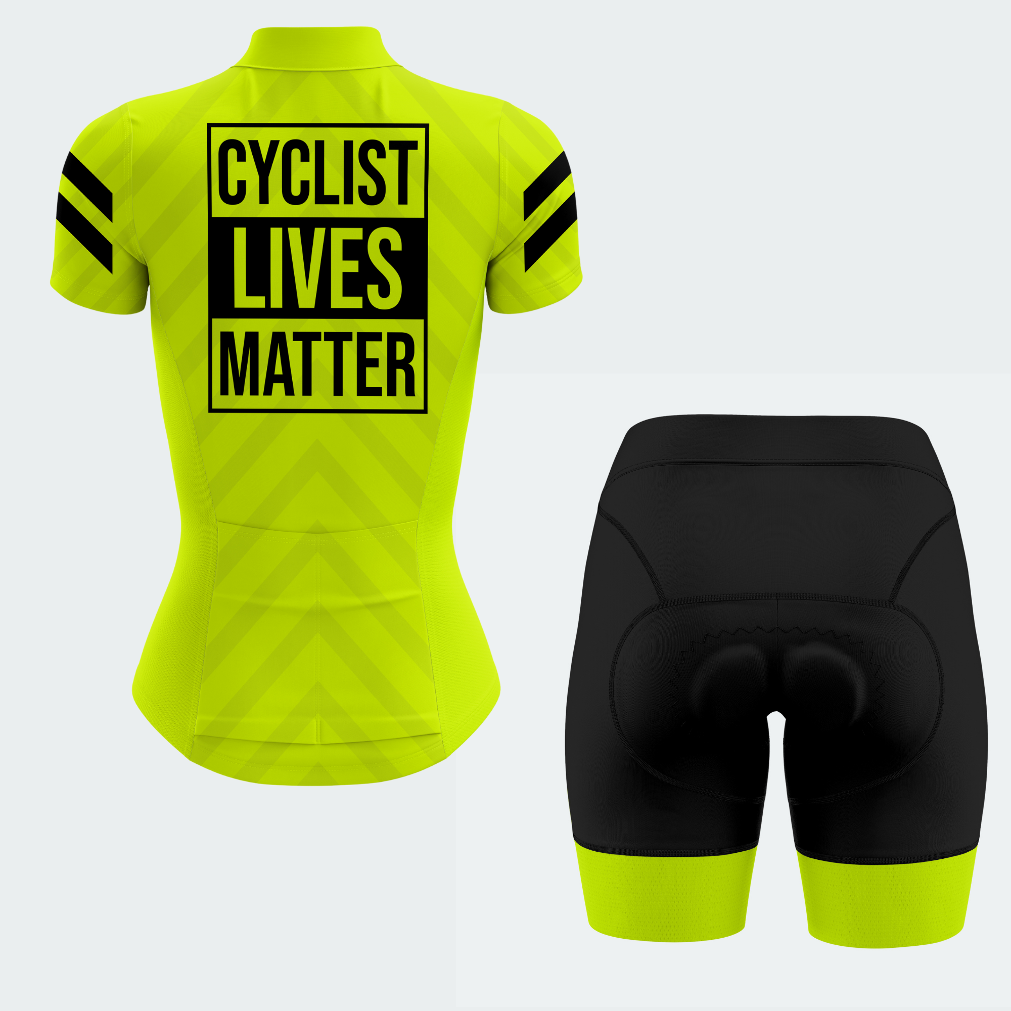 Women's Cyclist Lives Matter Regular Fit Cycling Jersey