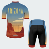 Men's Arizona State Retro Regular Fit Cycling Kit