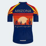 Men’s Arizona Sunset Riding Regular Fit Cycling Kit