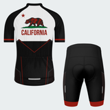 Men’s California Bear State Regular Fit Cycling Kit