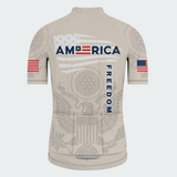 Men’s America Freedom Patriotic Cycling Jersey