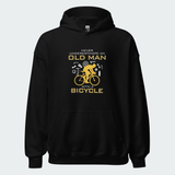 Men's An Old Man With A Bicycle Cycling Tops