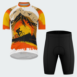 Men's Sunset Peak Regular Fit Cycling Kit