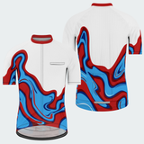 Men's Psychedelic Swirls Regular Fit Cycling Kit