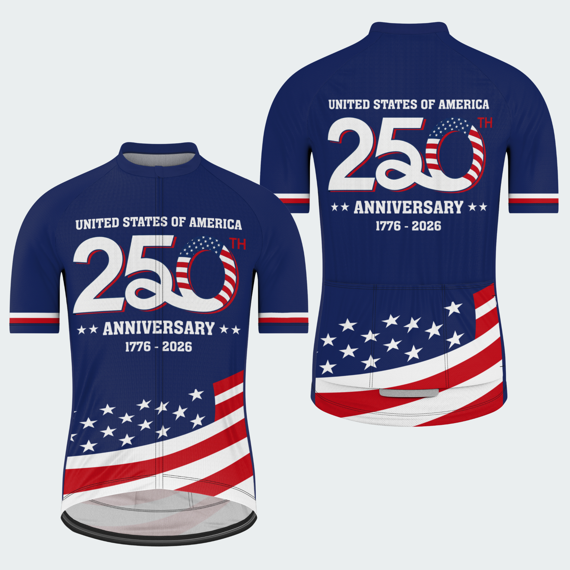 Men’s USA America 250 Anniversary Cycling Jersey & Kit