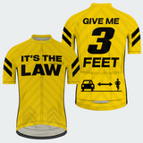 Men's 3 Feet It's The Law Regular Fit Cycling Kit