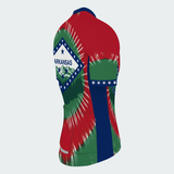 Men's Tie Dye Arkansas State Regular Fit Cycling Kit