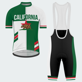 Men’s California Republic Bear Regular Fit Cycling Kit