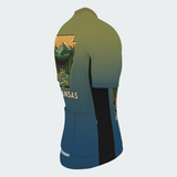 Men's Arkansas State Outline Regular Fit Cycling Kit