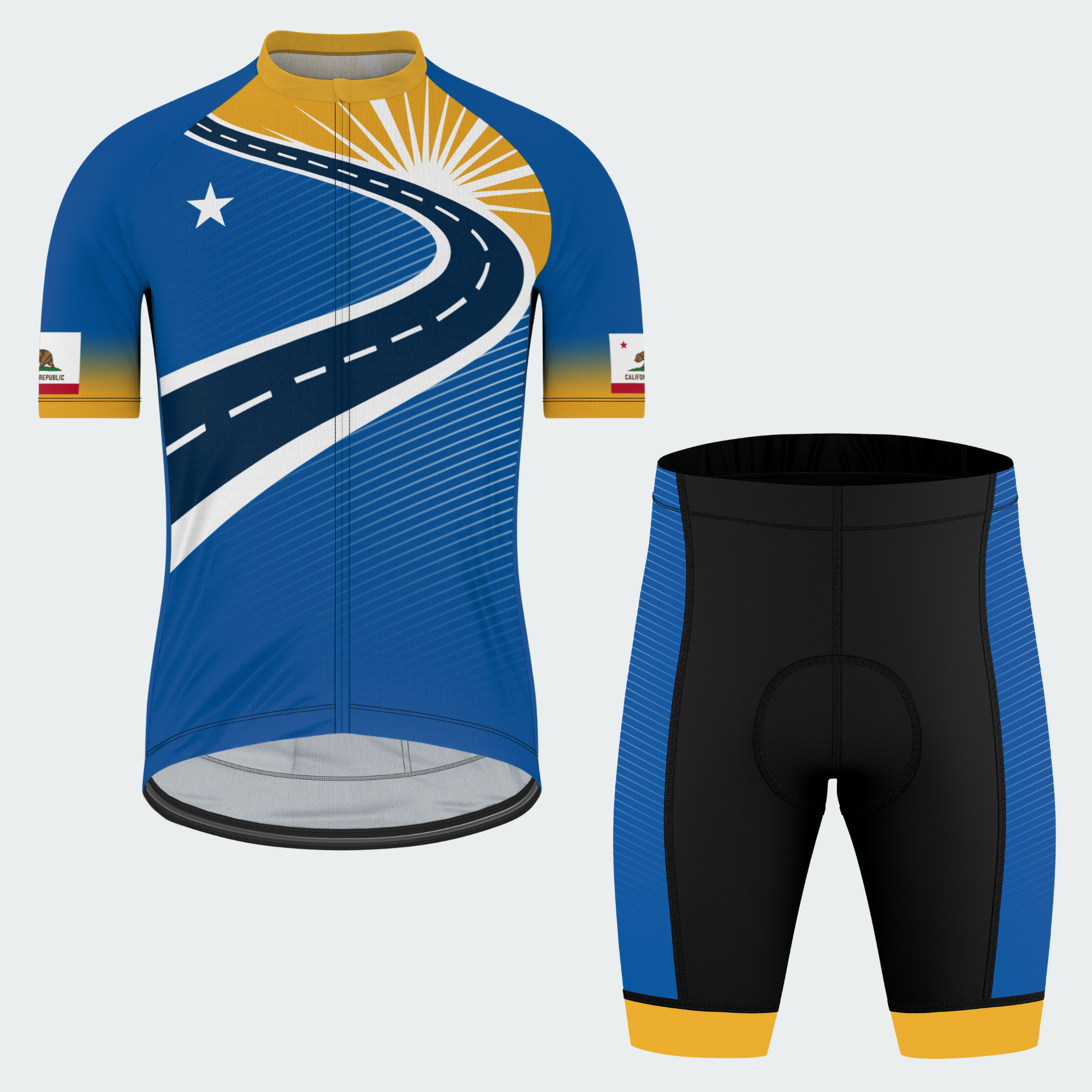 Men’s California Open Road Regular Fit Cycling Kit